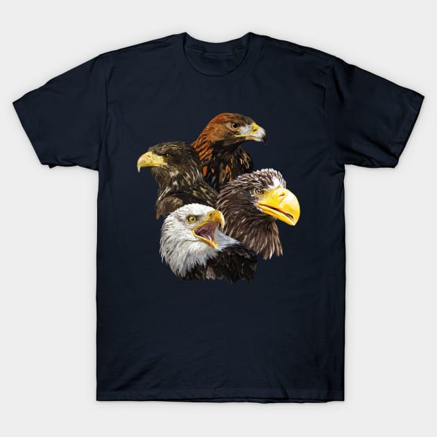 Birds of prey T-Shirt by obscurite